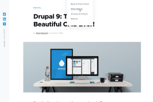 Adicionando Custom CSS a Drupal Olivero theme